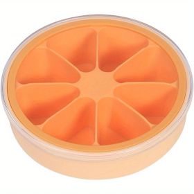 1pc Ice Cube Tray; Silicone Ice Cube Tray; Ice Cube Tray With Lids; Large Ice Cube Mold; Ice Cube Trays Silicone; Round Ice Cube Mold