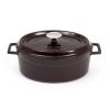 LAVA Premium Oval Cast Iron Dutch Oven 23x29 cm