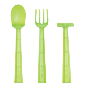 Training Utensils - Space Alien Green - UFO