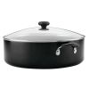 Easy Clean 14" Nonstick Family Pan, Jumbo Cooker With Lid