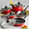 9-Piece Non-Stick Cookware Set, Champagne